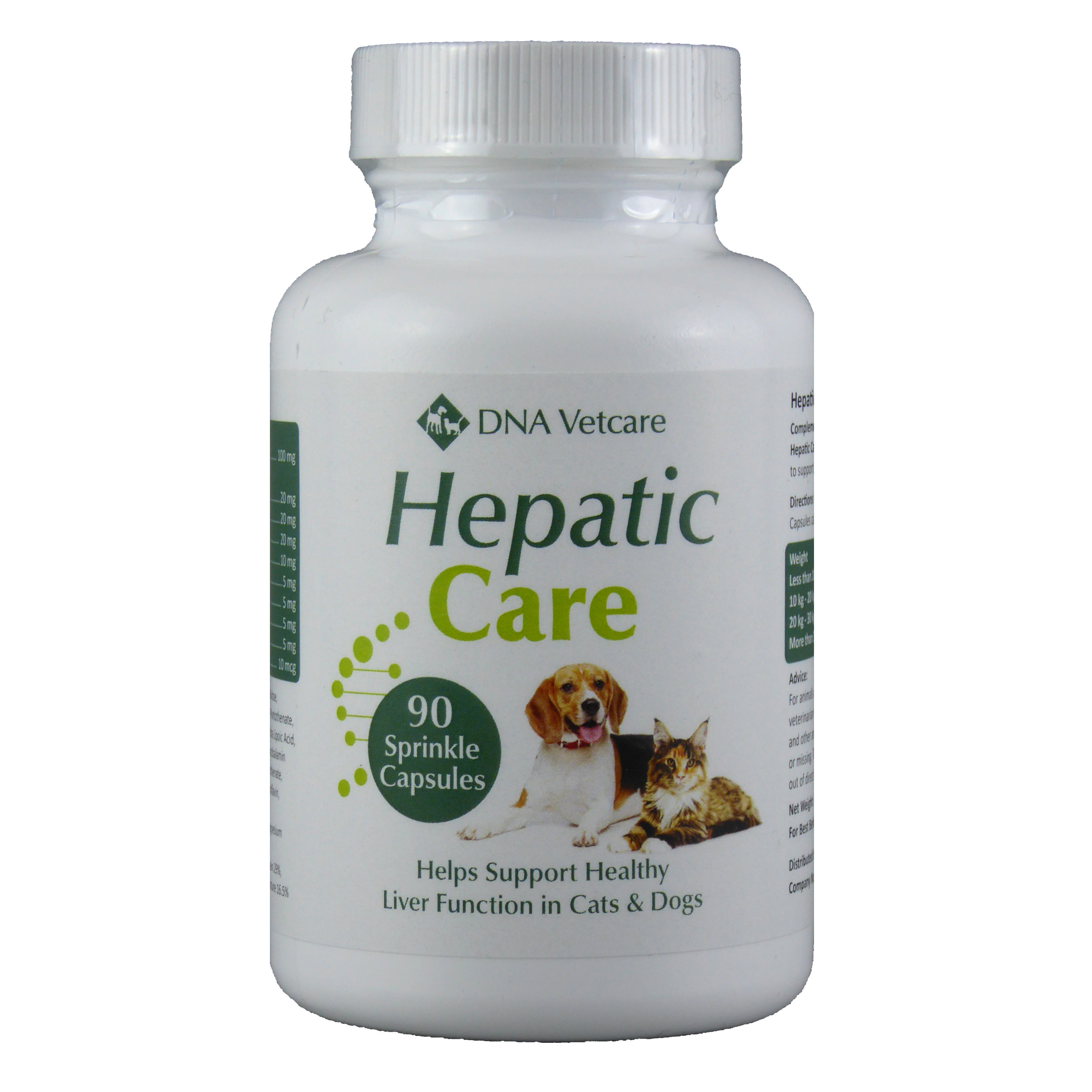 DNA Vetcare: Hepatic Care (90 Sprinkle Capsules)